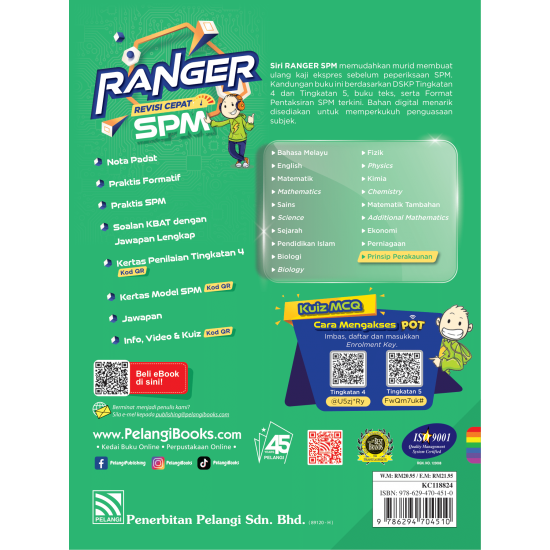 Ranger Revisi Cepat SPM 2024 Prinsip Perakaunan​ Tingkatan 4.5