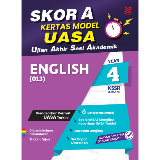 Skor A Kertas Model UASA KSSR 2024 English Year 4