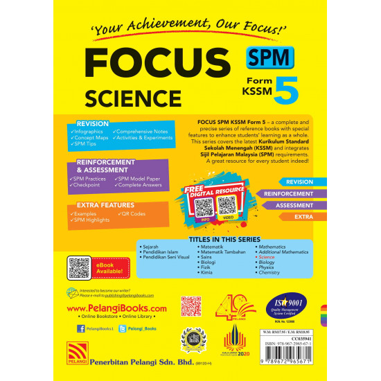 Focus KSSM 2021 Tingkatan 5 Science