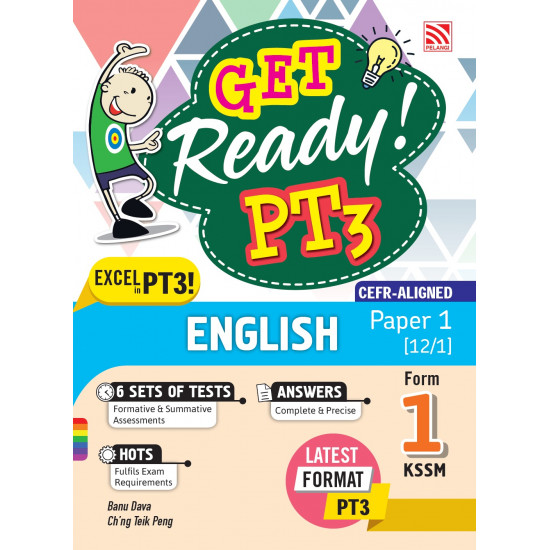 Get Ready 2021 Tingkatan 1 English Paper 1