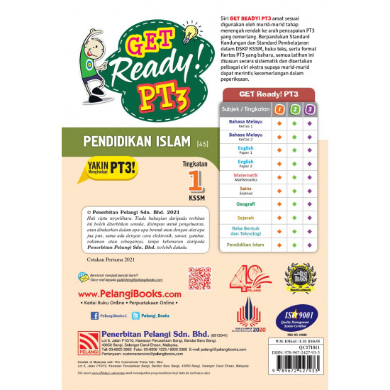Get Ready Pt3 Tingkatan 1 Pendidikan Islam