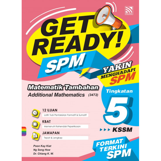 Get Ready SPM 2022 Matematik Tambahan Tingkatan 5