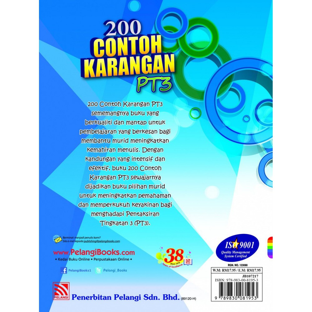 200 Contoh Karangan PT3 2017 Bahasa Melayu