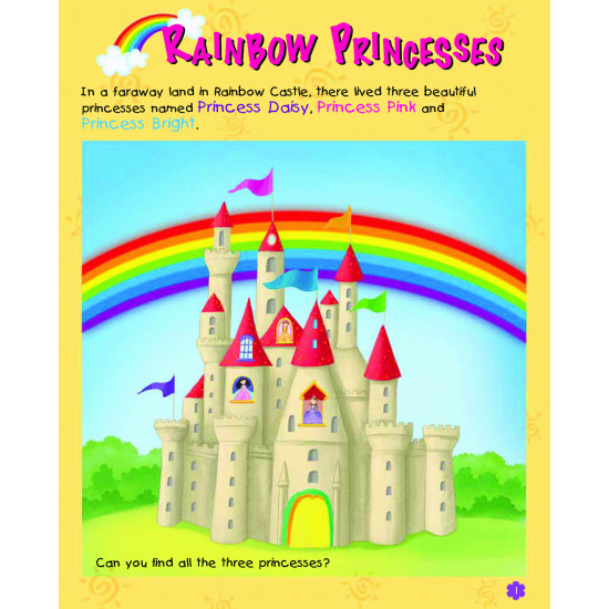 Activity Chest Rainbow Princesses