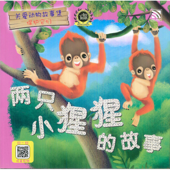 关爱动物故事集 两只小猩猩的故事