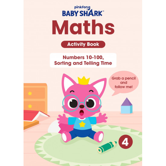 Baby Shark Maths Activity Book 4