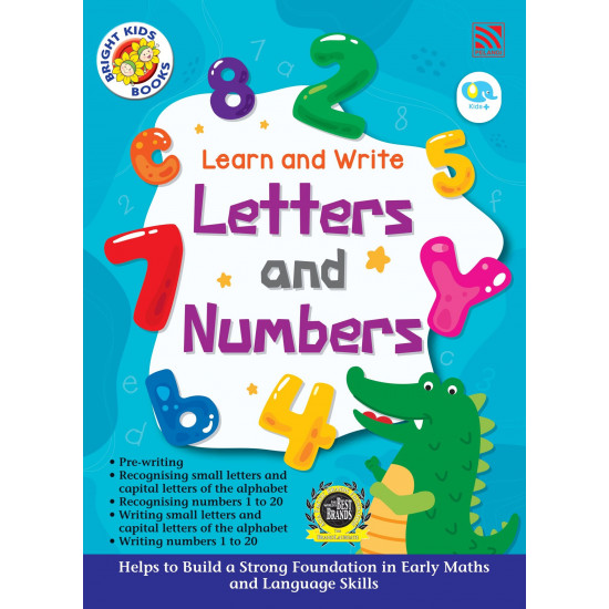 Bright Kids Learn and Write Letters and Numbers