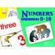 Bright Step Cards Numbers 0 to 10