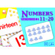 Bright Step Cards Numbers 11 to 20