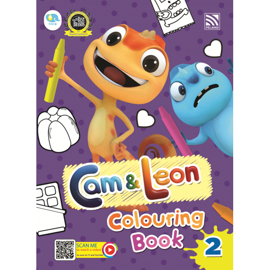 Cam and Leon Colouring Book 2