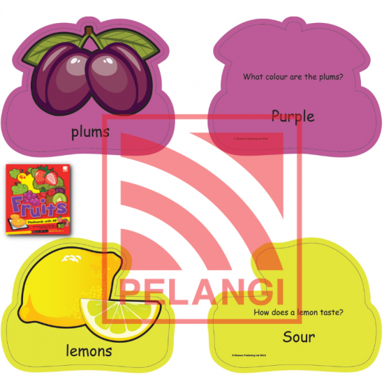 Flashcards with AR Fruits