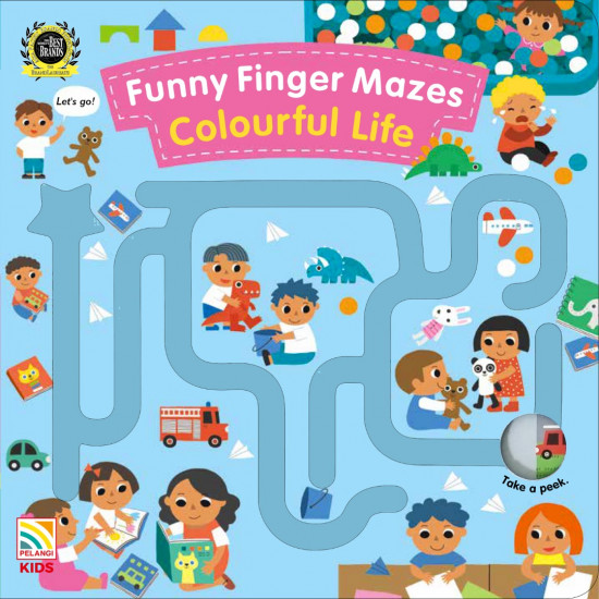 Funny Finger Mazes Colourful Life