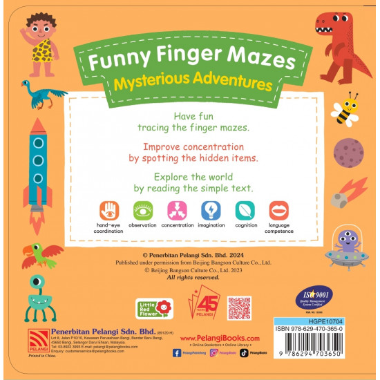 Funny Finger Mazes Mysterious Adventures