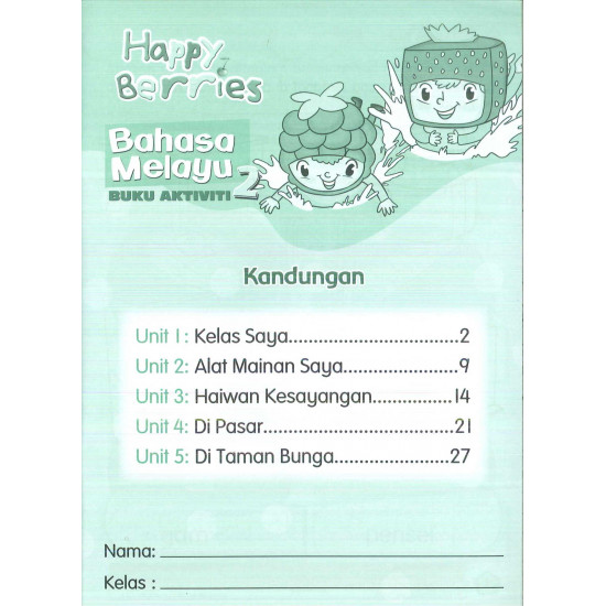 Happy Berries Bahasa Melayu Buku Aktiviti 2