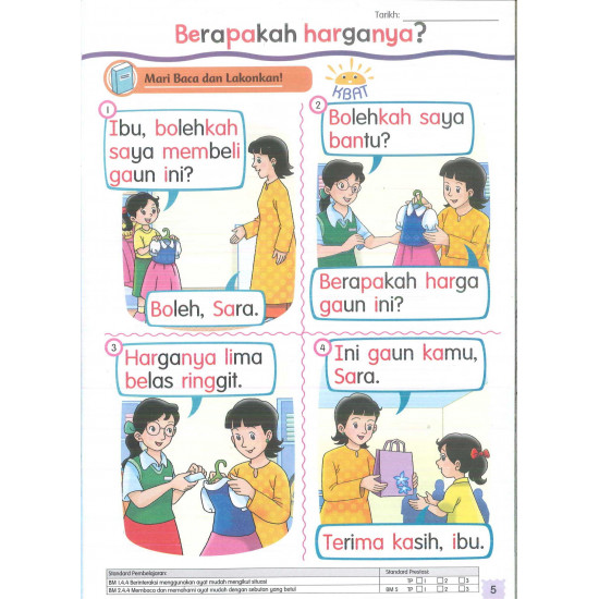 Happy Berries Bahasa Melayu Buku Bacaan 4