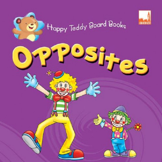 Happy Teddy Board Books Opposites