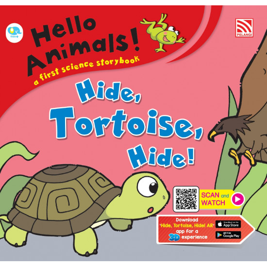 Hello Animals with AR Hide, Tortoise, Hide!