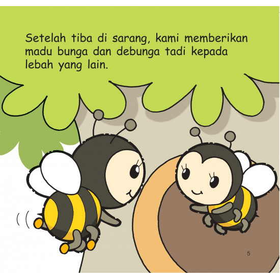 Helo Haiwan Lebah yang Sibuk