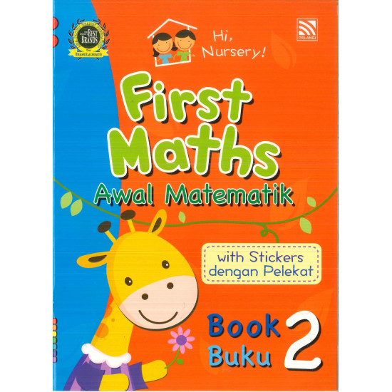 Hi, Nursery! First Maths Book 2 with Stickers