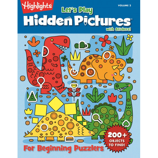 Highlights Let's Play Hidden Pictures with Stickers
