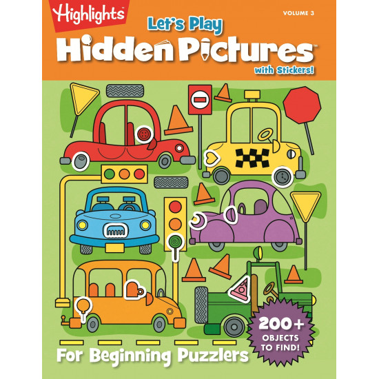 Highlights Let's Play Hidden Pictures with Stickers Volume 3