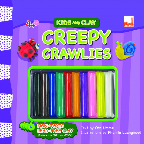 Kids and Clay Creepy Crawlies