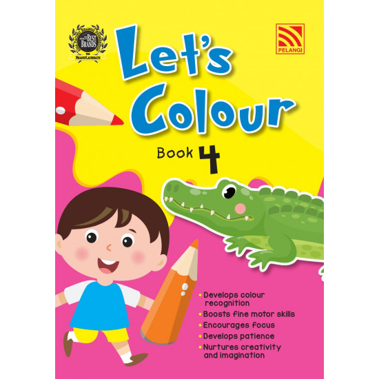 Let's Colour Book 4