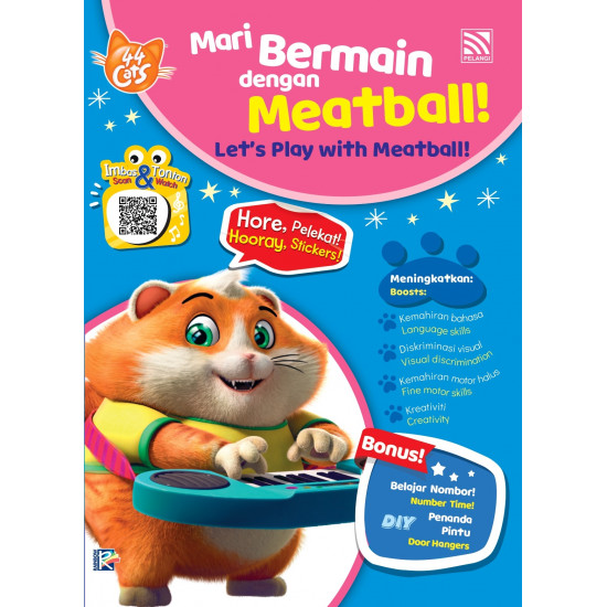 44 Kucing Mari Bermain dengan Meatball!