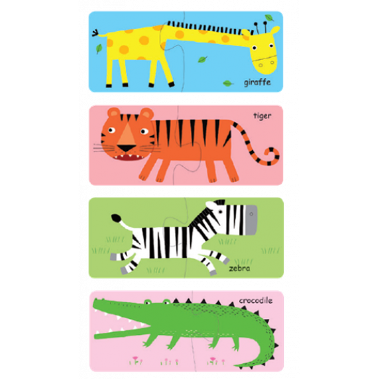 Match and Learn Puzzle Pairs Animal