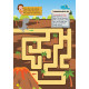 My Dinosaurs and Other Prehistoric Animals Maze Book with Stickers