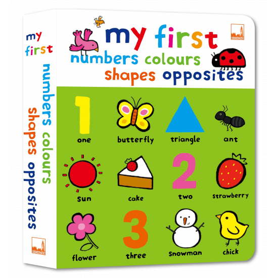 My First 100 Words Collection Numbers, Colours, Shapes, Opposites