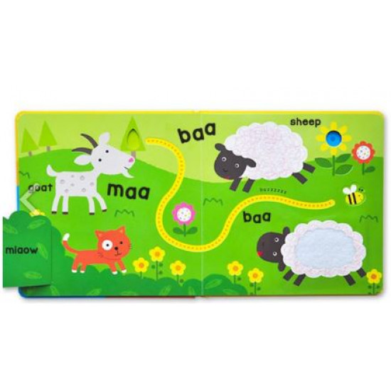 My First Touch and Feel Lift The Flap Book Play Farm
