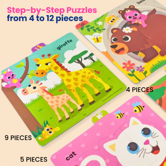 Pinkfong First Puzzles Animals​