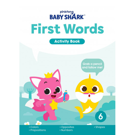 Pinkfong First Words Activity Book 6