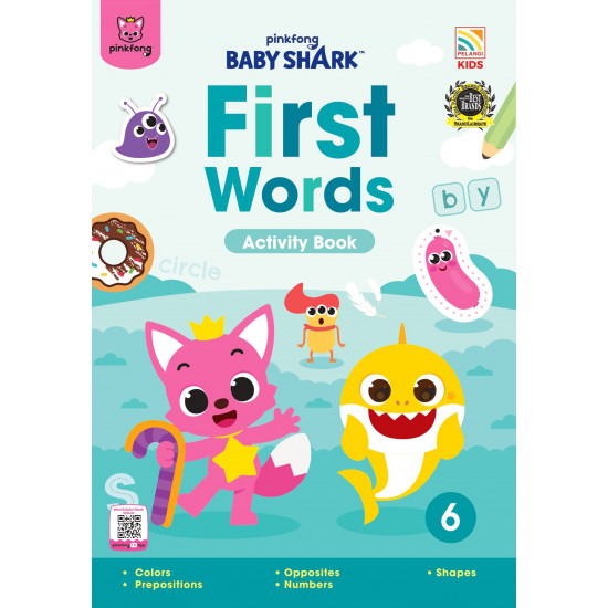 Pinkfong First Words Activity Book 6