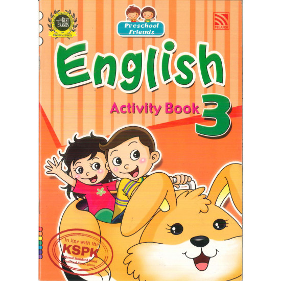 Preschool Friends English Activity Book 3