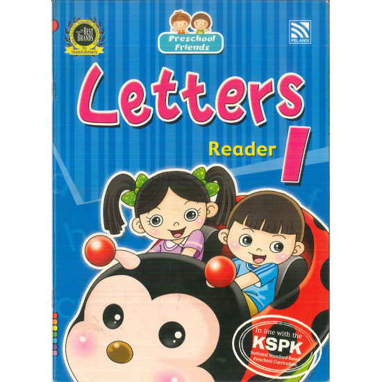 Preschool Friends Letters Reader 1