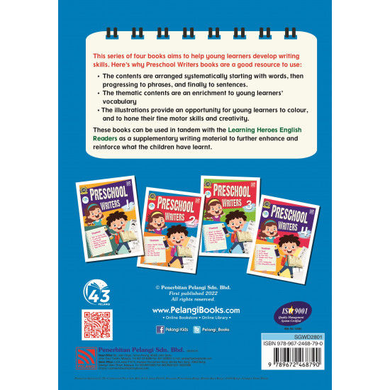 Preschool Writers Book 2 (Close Market)
