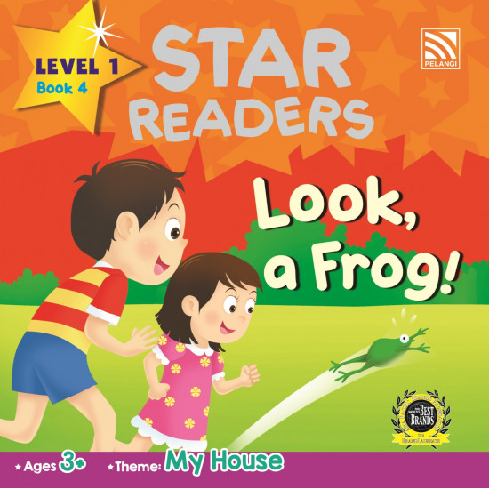Star Readers Level 1 Look, a Frog!