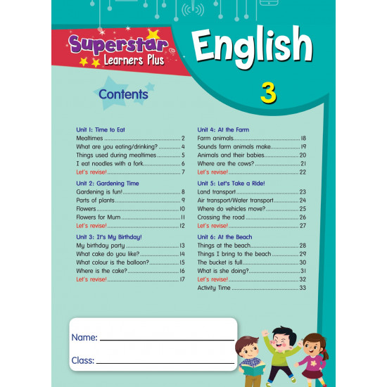 Superstar Learners Plus English 3