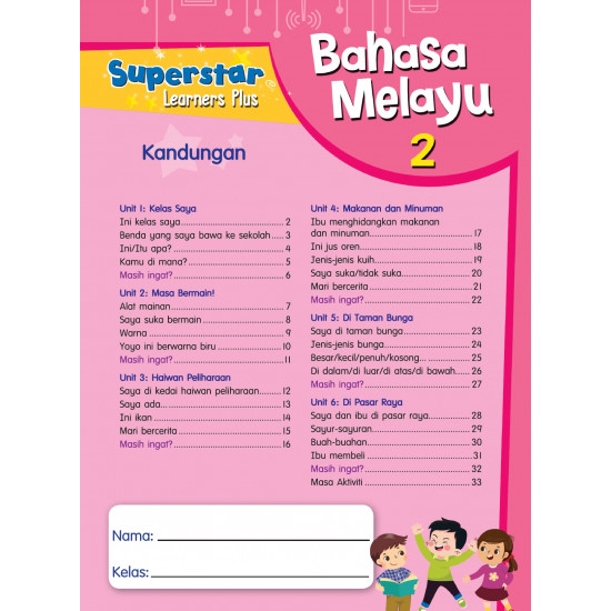 Superstar Learners Plus Bahasa Melayu 2
