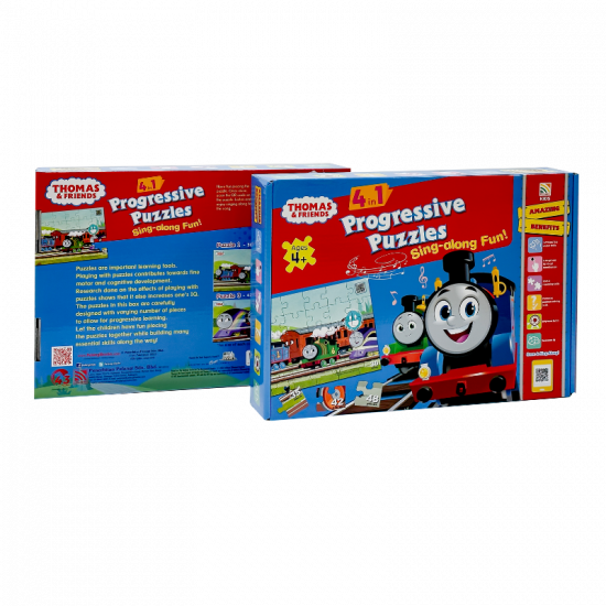 Thomas and Friends Progressive Puzzles Sing-along Fun!