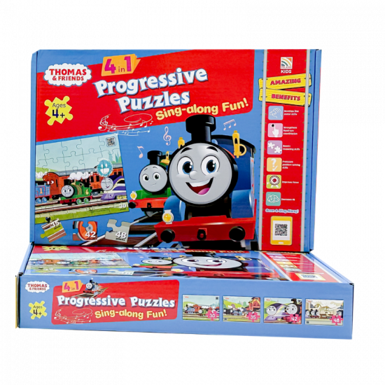 Thomas and Friends Progressive Puzzles Sing-along Fun!