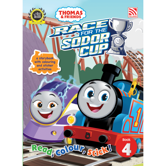 Thomas and Friends Read, Colour, Stick! Book 4