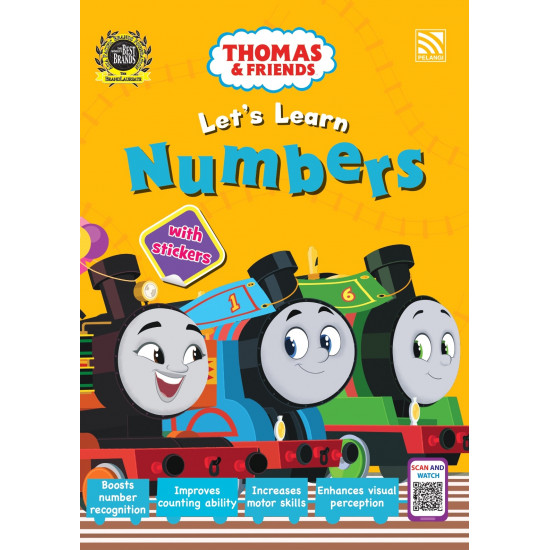 Thomas and Friends Let's Learn Numbers with Stickers