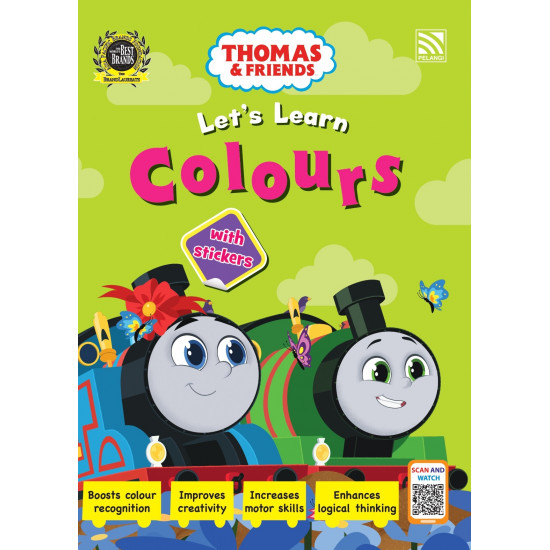 Thomas and Friends Let's Learn Colours with Stickers
