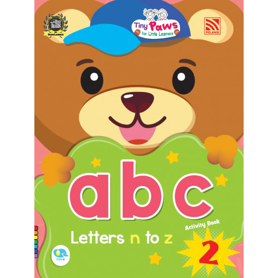 Tiny Paws For Little Learners ABC Activity Book 2 (Close Market)