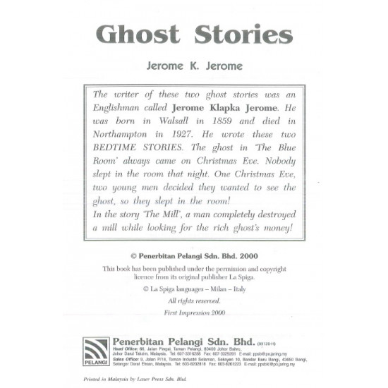 Very Easy Readers Ghost Stories