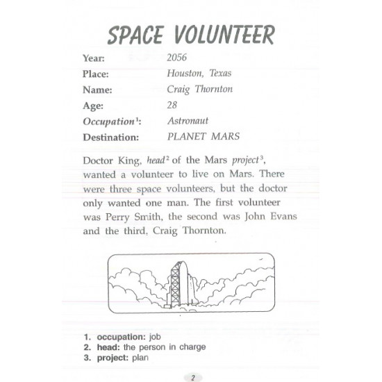 Very Easy Readers Space Vulunteer