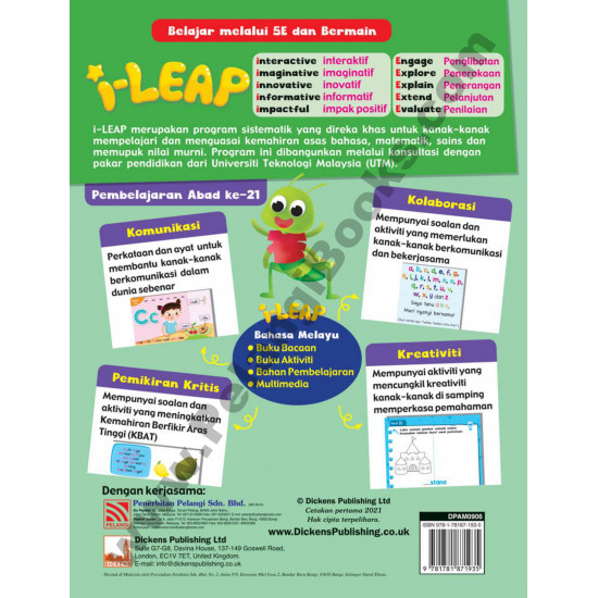 iLeap K1 Huruf Buku Aktiviti (Close Market)